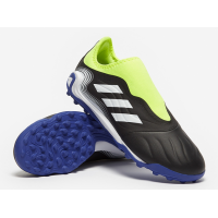 Бутсы Adidas Copa Sense.3 Leceless Tf черные с белым